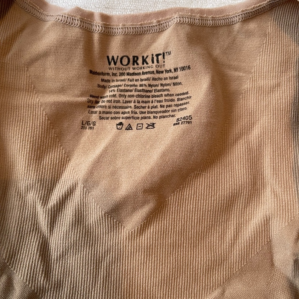 Open bust shapewear. Size Large. - Picture 4 of 5